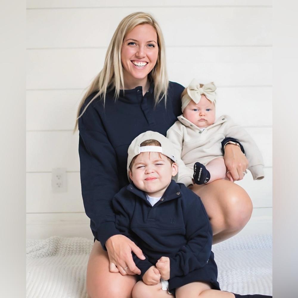 Little Bipsy Mockneck Pullover